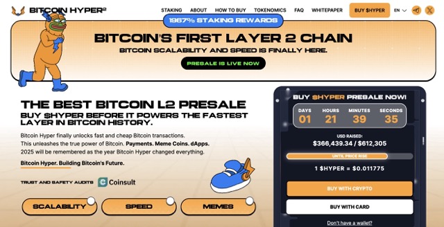 Bitcoin Hyper ICO krüpto