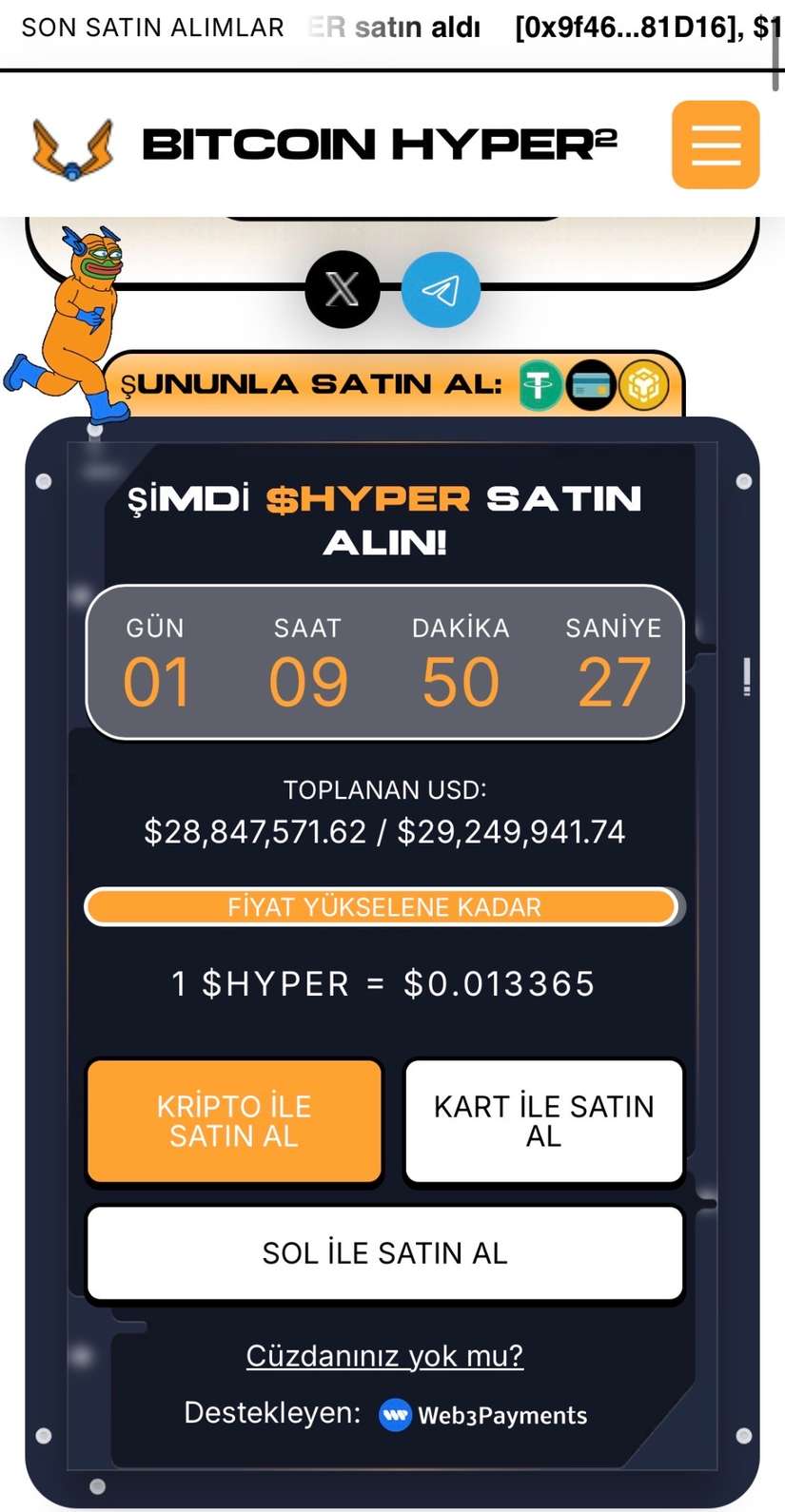 En iyi ico projeleri arasında Bitcoin Hyper – Hızlı, Güvenli ve Programlanabilir Bitcoin Katman 2 Devrimi