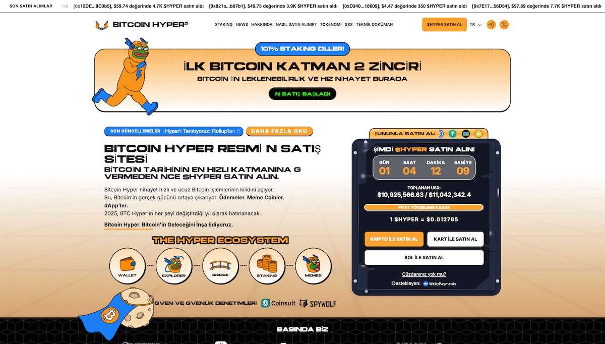 En iyi kripto paralar - Bitcoin hyper
