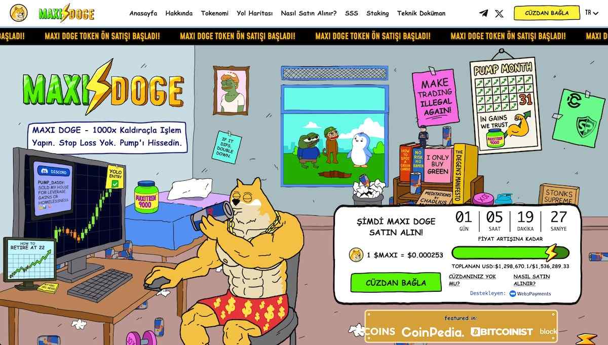 En iyi kripto paralar - Maxi Doge