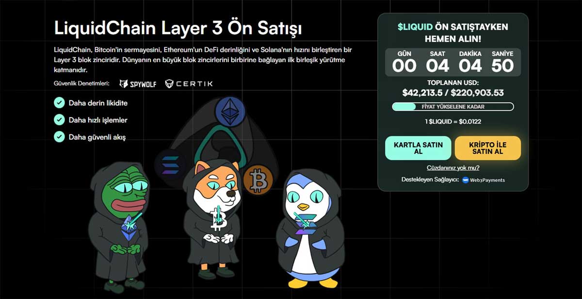 Liquidchain, yükselmesi beklenen en iyi kripto paralar arasında