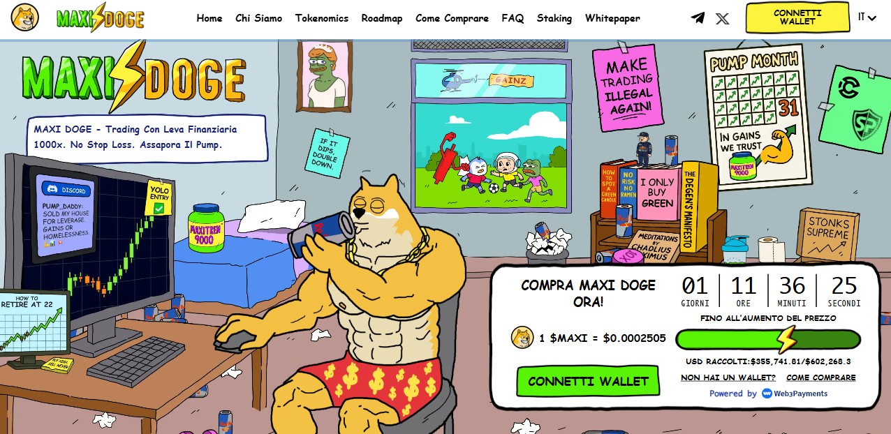 Maxi Doge - Home Page