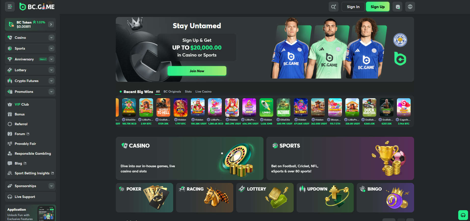 BC Game Casino
