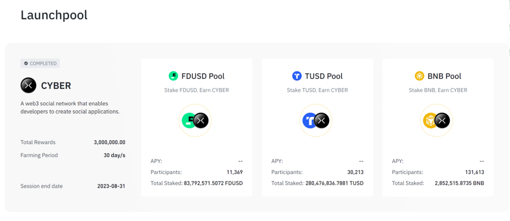 Binance Launchpool