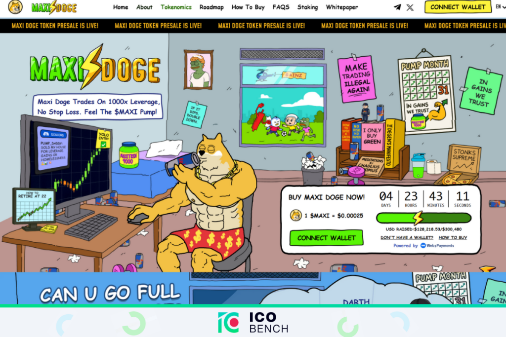maxi doge icobench ico