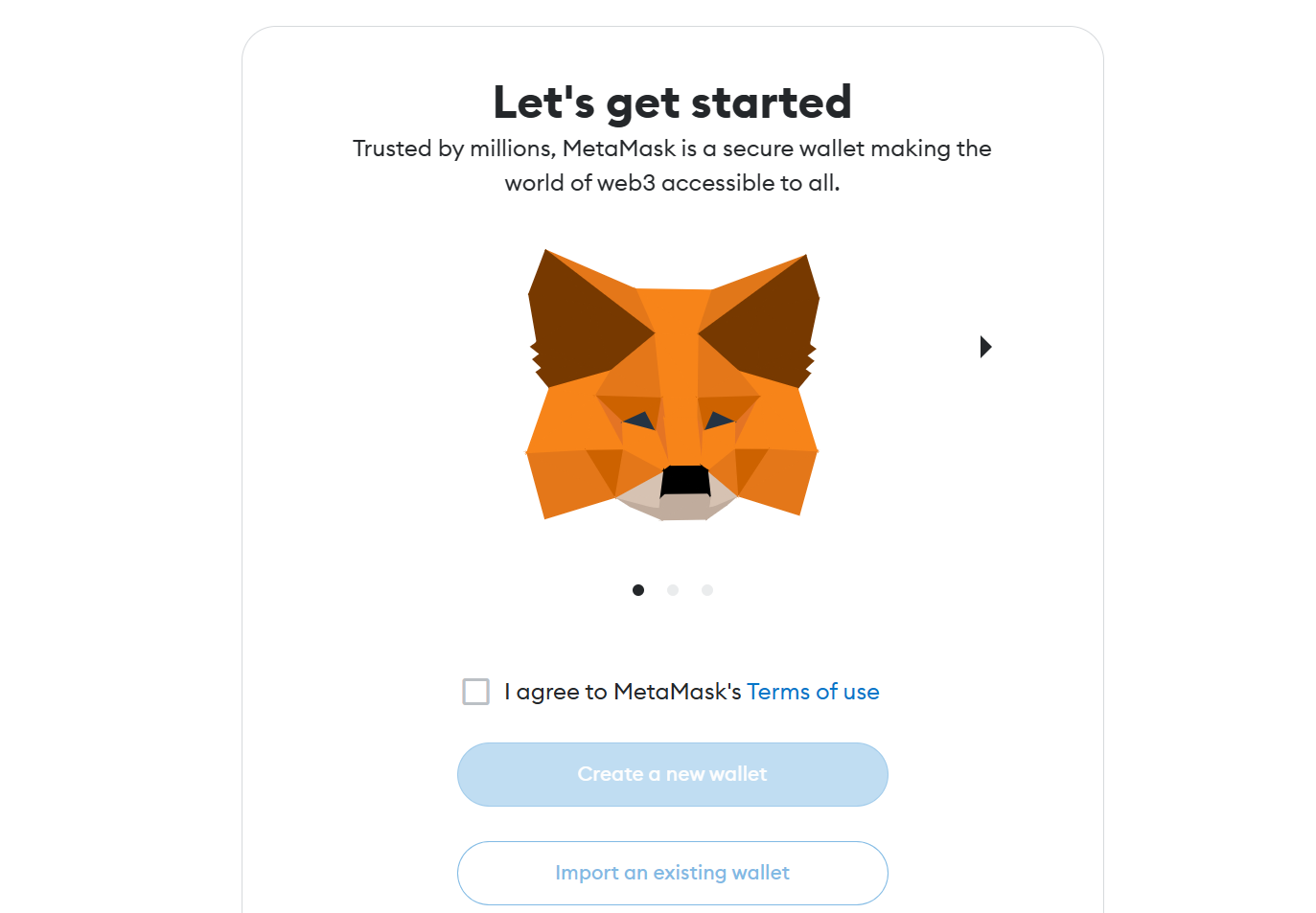 metamask wallet Ethereum icos