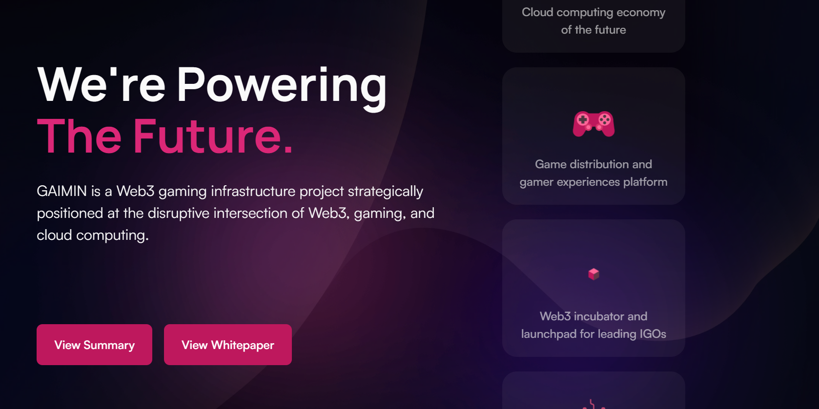 gaimin Ethereum ICO crypto