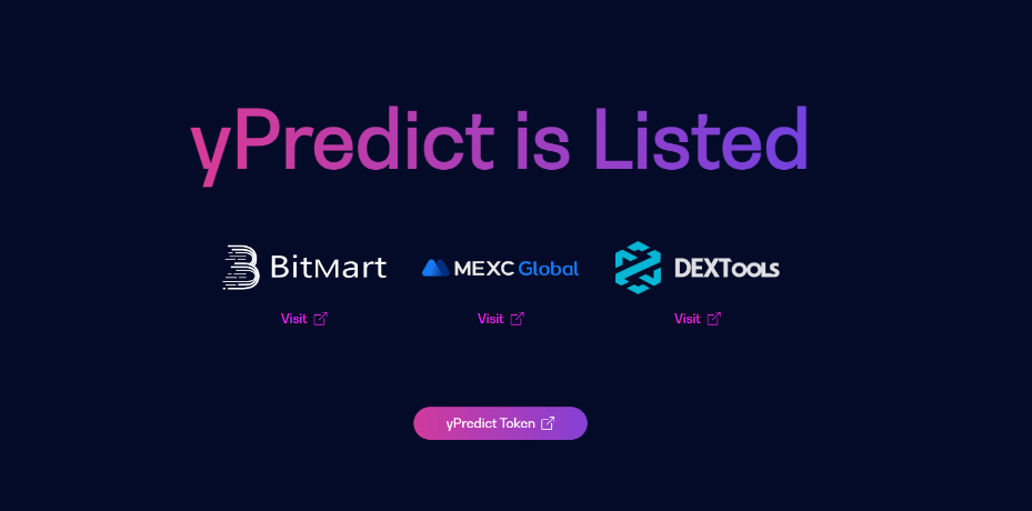 ypredict crypto launchpad platform