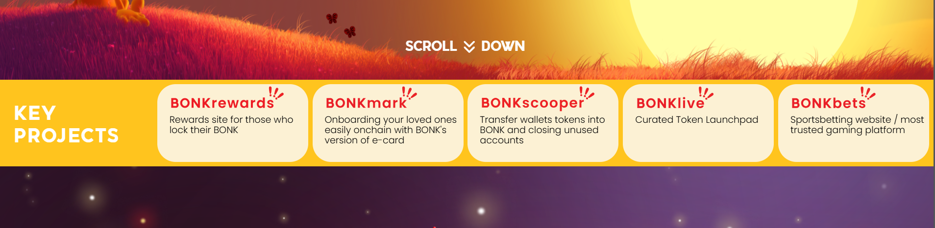 Bonk projects