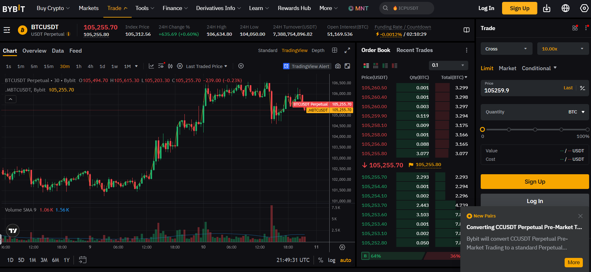 Bybit exchange